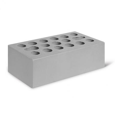 Керма кирпич лицевой 1.4НФ Серебро гладкая