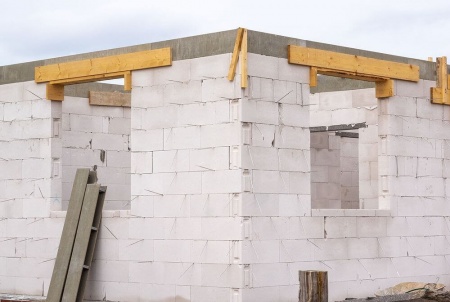 Баня из газобетона своими руками