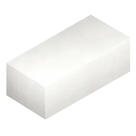 Борский кирпич силикатный полнотелый 1,4НФ белый